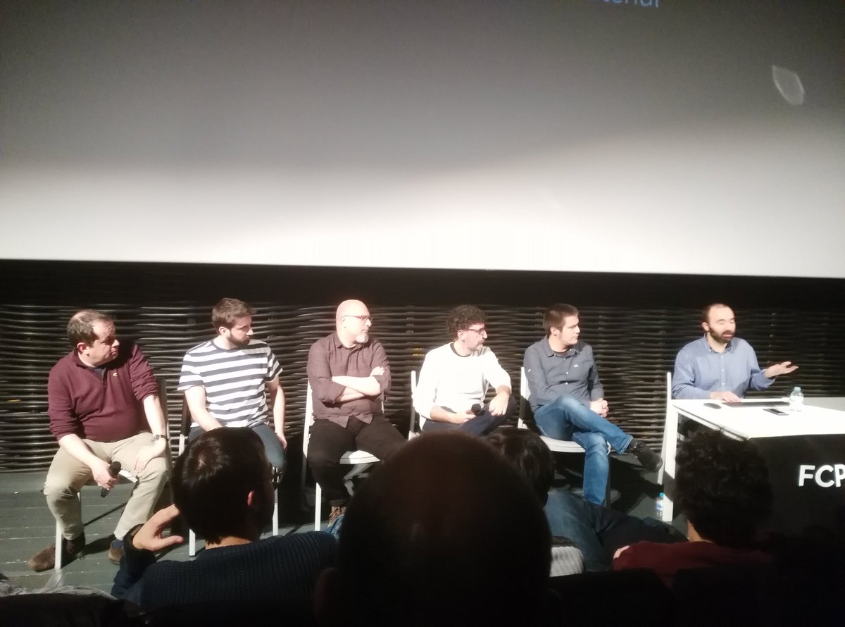 RebelPhoton's tweet photo. Enhorabuena a los organizadores del #FCPXTOUR. Una pasada tantas charlas y tan interesantes. Y un placer poner cara a tanta gente que solo conocíamos detrás de un perfil o un crédito. https://t.co/iMq7kuZi7r