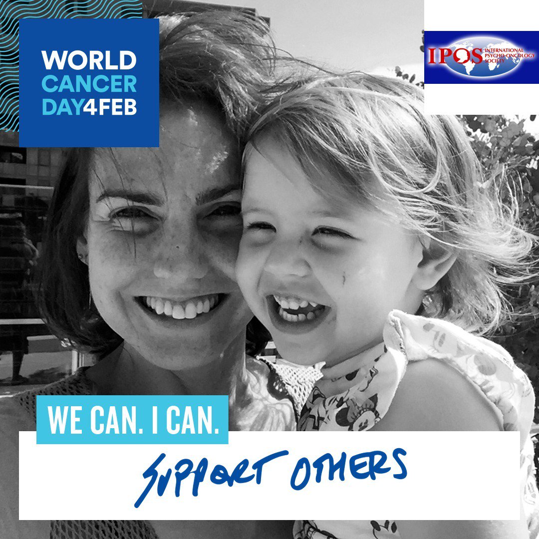 IPOSPsychoOncol's tweet photo. Today is World Cancer Day. Reach out to people you know that have been impacted by #cancer. See how they, their family &amp; their friends are doing. #WorldCancerDay# WeCanICan @IPOSPsychoOncol https://t.co/WEzFWyZTfV https://t.co/NjLoK0PaMy