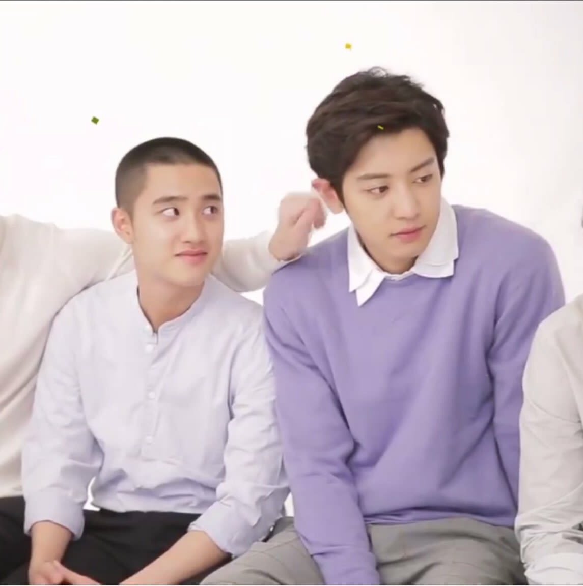 lol when kyungsoo was teaching chanyeol how to tap dance he wasn’t even looking at his feet he waS DEADASS STARING AT CHANYEOL’S FACE THE WHOLE TIME AND HE LOOKED LIKE A PROUD BOYFRIEND WHEN CHANYEOL FINALLY GOT THE STEPS CORRECTLY