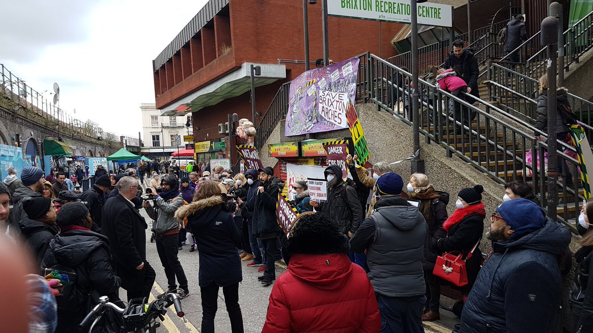 KeaneMJ's tweet photo. Attended the @SaveBrixton event in Brixton today. It would have been nice if all the parties turned up to support them but only @Lambethgp did. https://t.co/pFZ13tUF4P