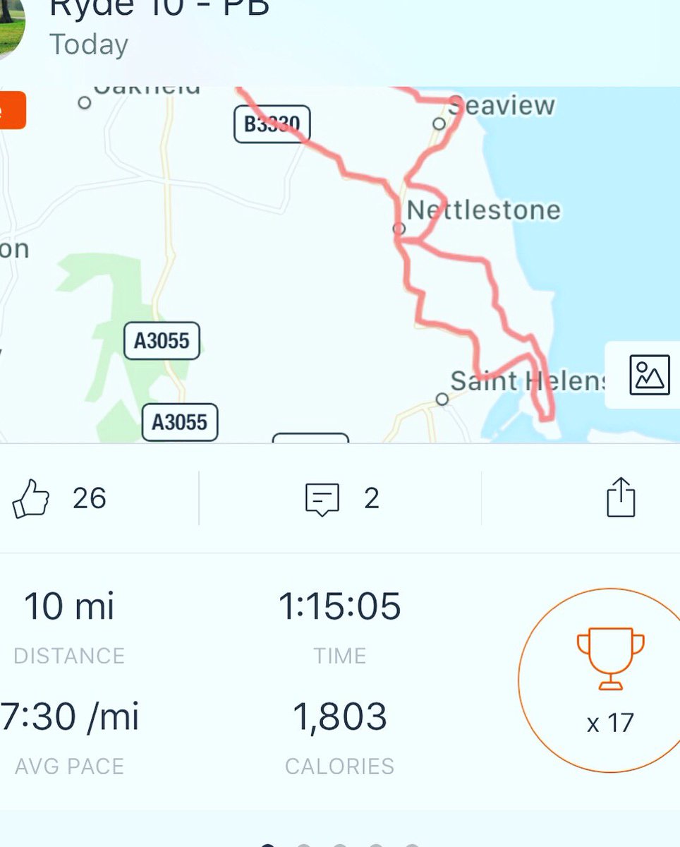 IOWRRGeorge's tweet photo. Bagged myself a 10 mile PB today of 1:15:05 at Ryde 10 miles! Hilly, windy and cold! Happy with that on a tough course.🤗🏃🏻‍♂️ #PB #Ryde10 #running #runner #asicsfrontrunneruk #imoveme #ukrunchat #training #hills #iowrr #strava #stravarun @ukrunchat #runningcommunity @runr_uk https://t.co/joqhWxXcpD