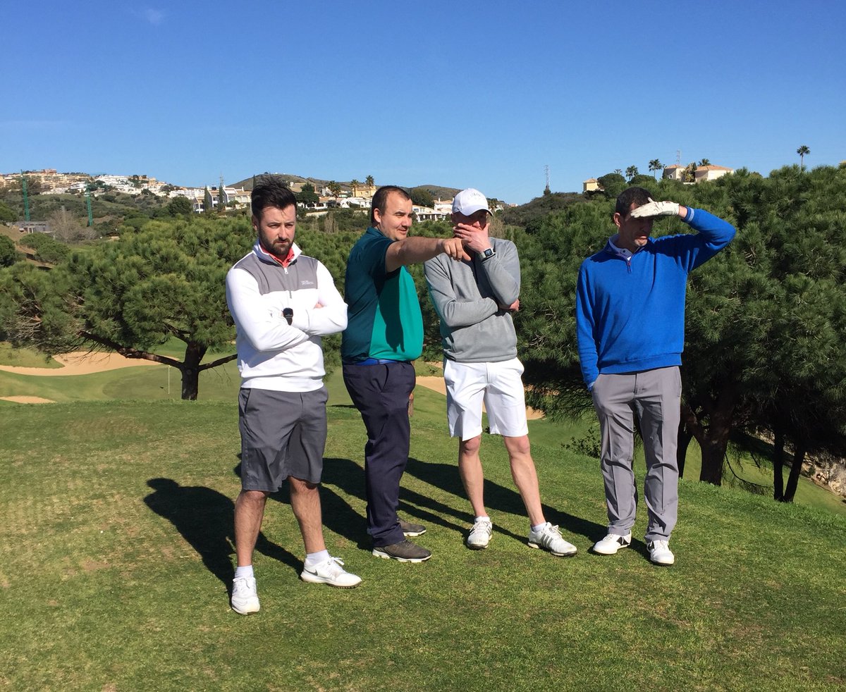 golfguidehq's tweet photo. Congratulations to @mattyhaworth @tommyf212 from @WilpshireGC winners @golfguidehq @spain @Parador_Golf @golfelchaparral @CabopinoGolf https://t.co/sp0qIbVBv7