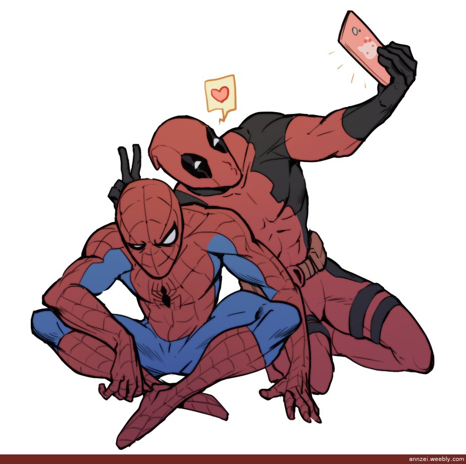 #Spideypool. 