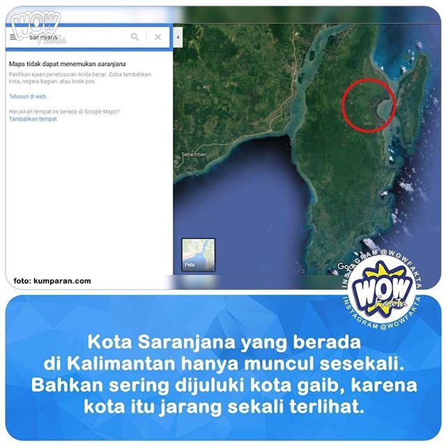 Misteri Saranjana, Kota Tak Kasat Mata Di Kalimantan 