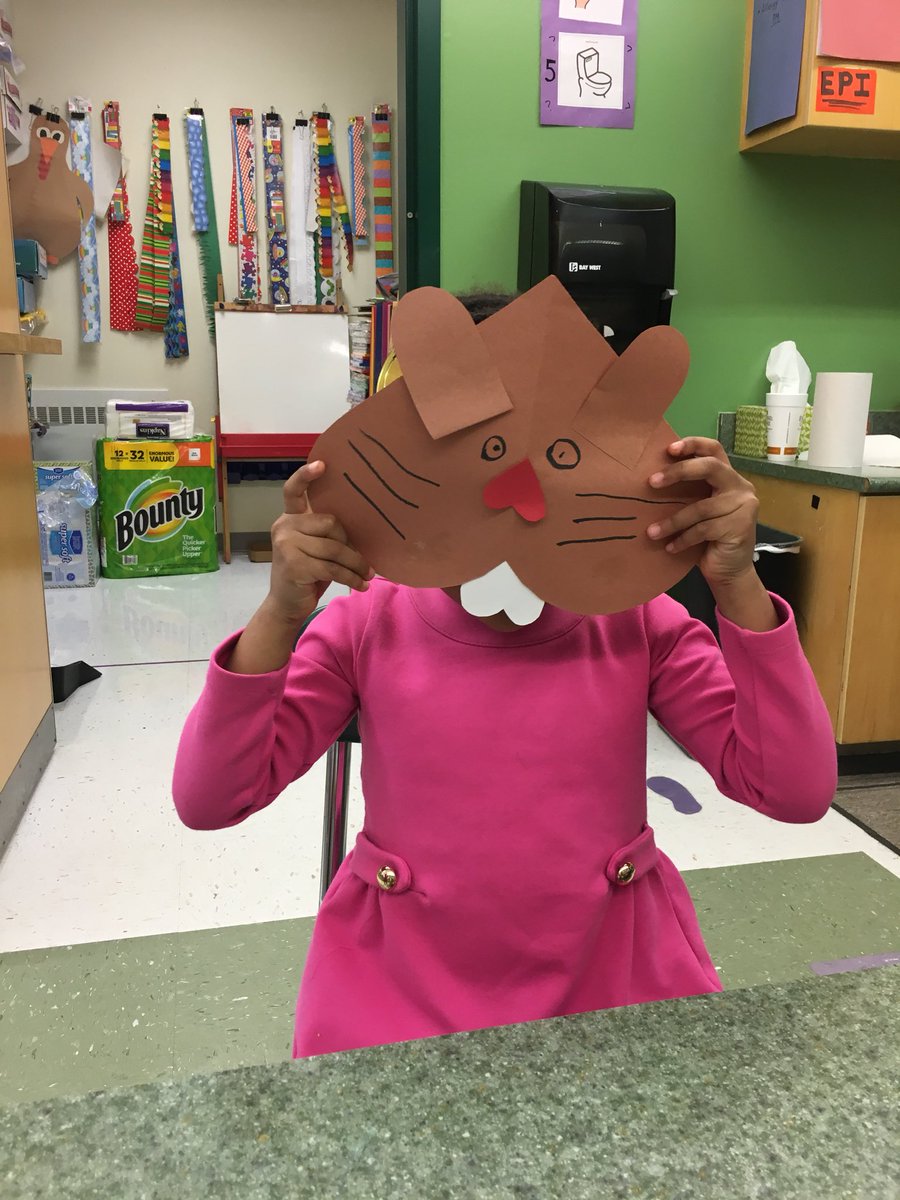 PreK_MsAlissa's tweet photo. Groundhog Day fun and learning! Counting and learning more or less, plus turning into our favorite groundhog Punxsutawney Phil! https://t.co/AoOK1BQx8H