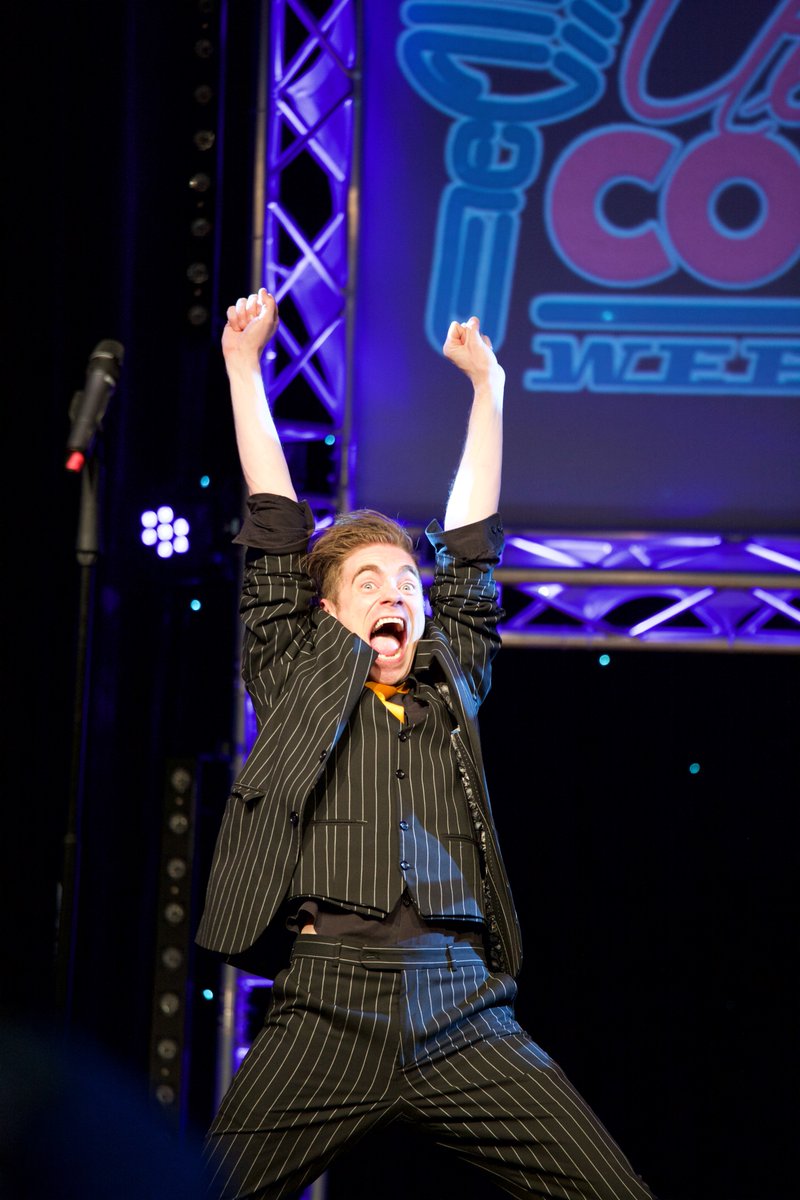 NMPLive's tweet photo. First class comedy line-up @Pontins inaugural @48hourparty #ComedyWeekender with host @rickykshow, BGT magician @mattedwardsmgc and king of the one-liner @GaryDelaney #comedy https://t.co/7UG1MmYe30