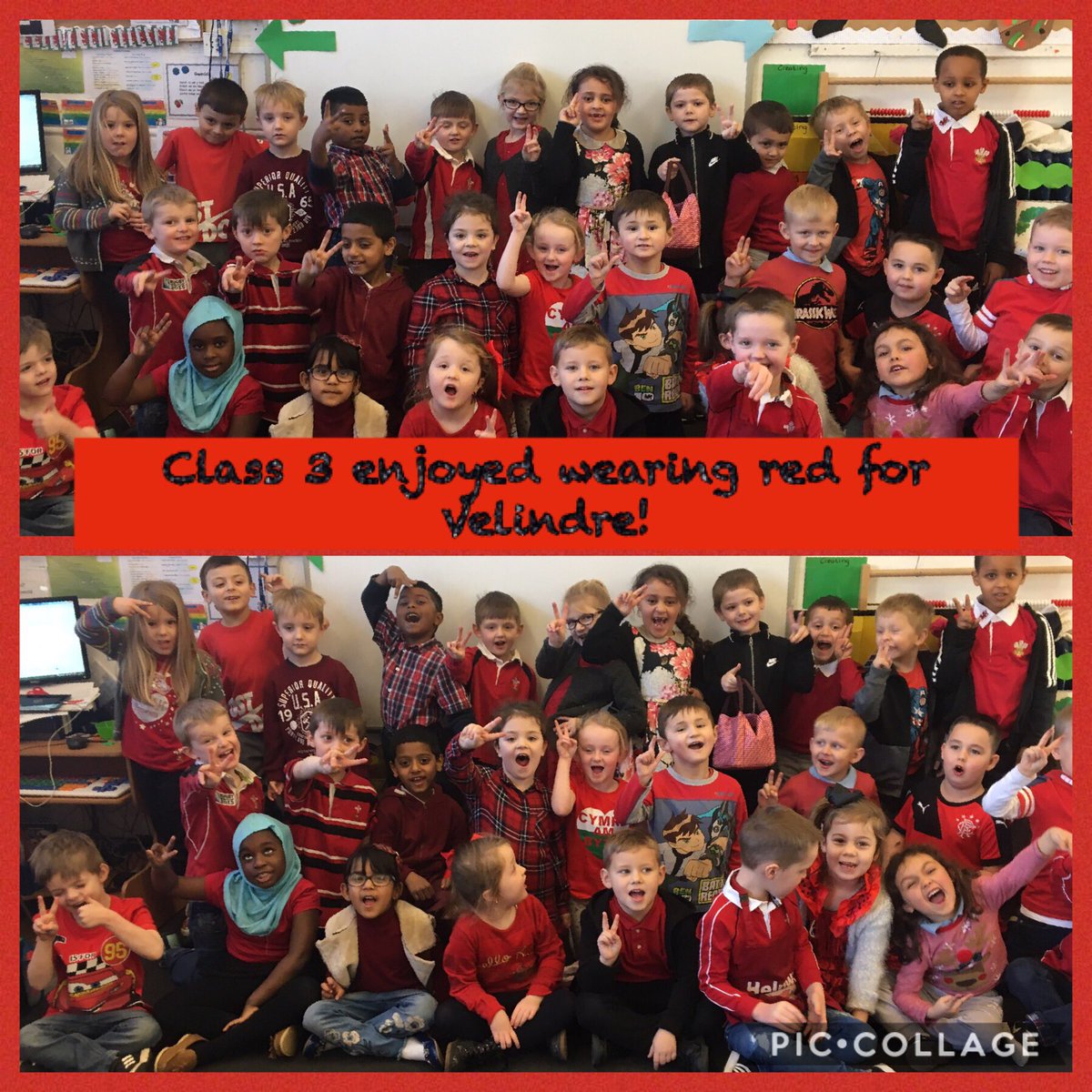 BadenPowellPSY1's tweet photo. We had lots of fun wearing red for #WearRedForWalesAndVelindre https://t.co/KWwdGkt3jH