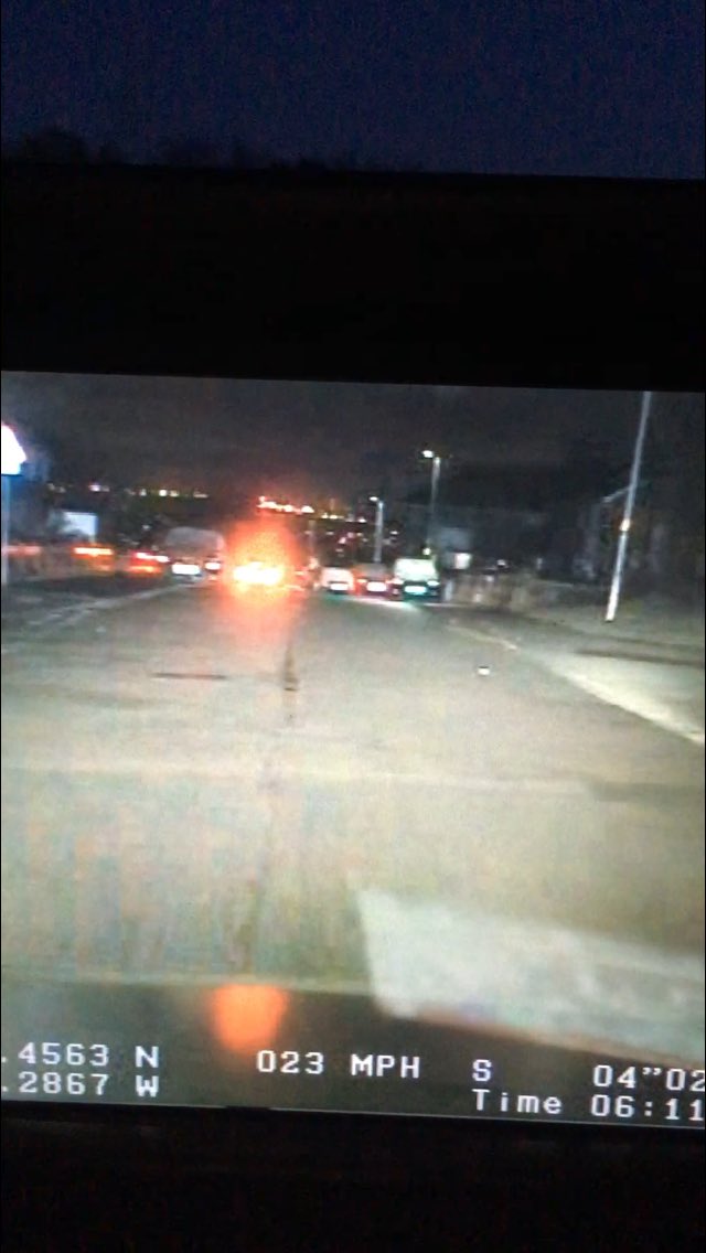 LancsRoadPolice's tweet photo. @ 06:15 this morning this Veh made off from #MN28 in Blackburn.Excellent footage of occupants obtained &amp; we shall be paying driver a visit in due https://t.co/IM6B6FJgAx pursuit took place,But driver still crashed 2 mins later &amp; ran.Veh recovered. #T5RPU #TACOPS https://t.co/GJmYJLIdKE