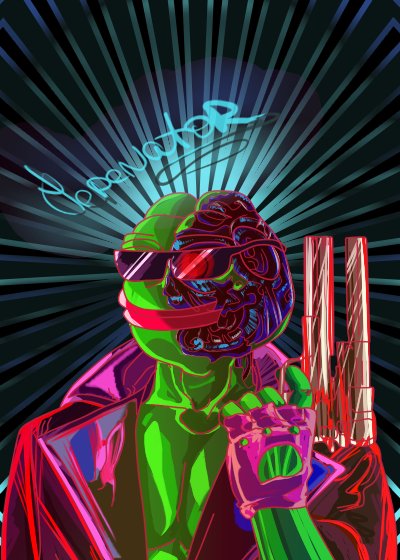 Showing in Pepetown theatres now: PEPENNATOR and GROYPMAN! rarepepemagazine.com/gallery