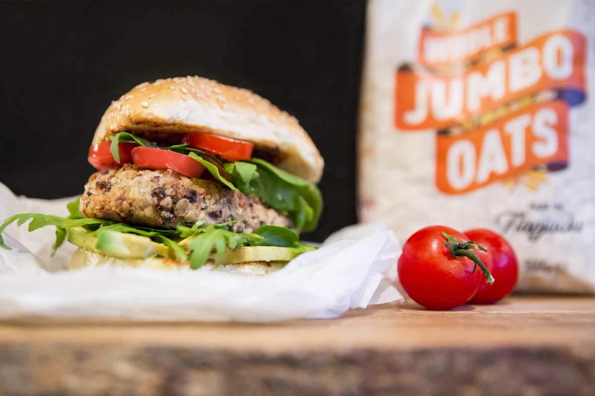 INTRODUCING: <a href="/Oatopia1/">Oatopia</a> have created the world's first ever VEGGIE OAT BEAN BURGER! 

It's served W/ avocado, tomato, rocket and caramelised red onion chutney or chilli jam! Head on down and give it a try!