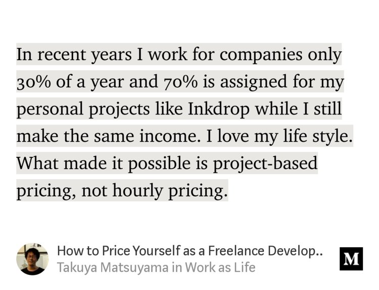 “How to Price Yourself as a #Freelance Developer” — <a href="/inkdrop_app/">Takuya 🐾 devaslife</a> blog.inkdrop.info/how-to-price-y…