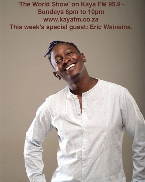 EricWainaina's tweet photo. .@kayafm95dot9 will be hosting me this evening on "The World Show" between 6 pm and 10 pm. Tune in if you can.
#okayeric #brandnewday
Cc @KayaFMMusic https://t.co/RIGxD52Viz