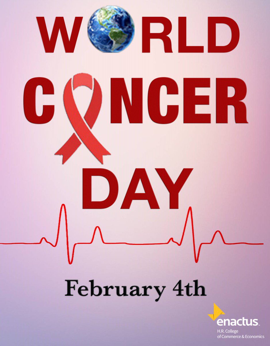 World Cancer Day is celebrated to raise awareness about cancer and to encourage its prevention, detection, and treatment. 
We extend our prayers to all those courageous humans battling against cancer everyday. 
#ADifferenceADay #WeAllWin #EnactusHRC #EnactusIndia #BagTheBags