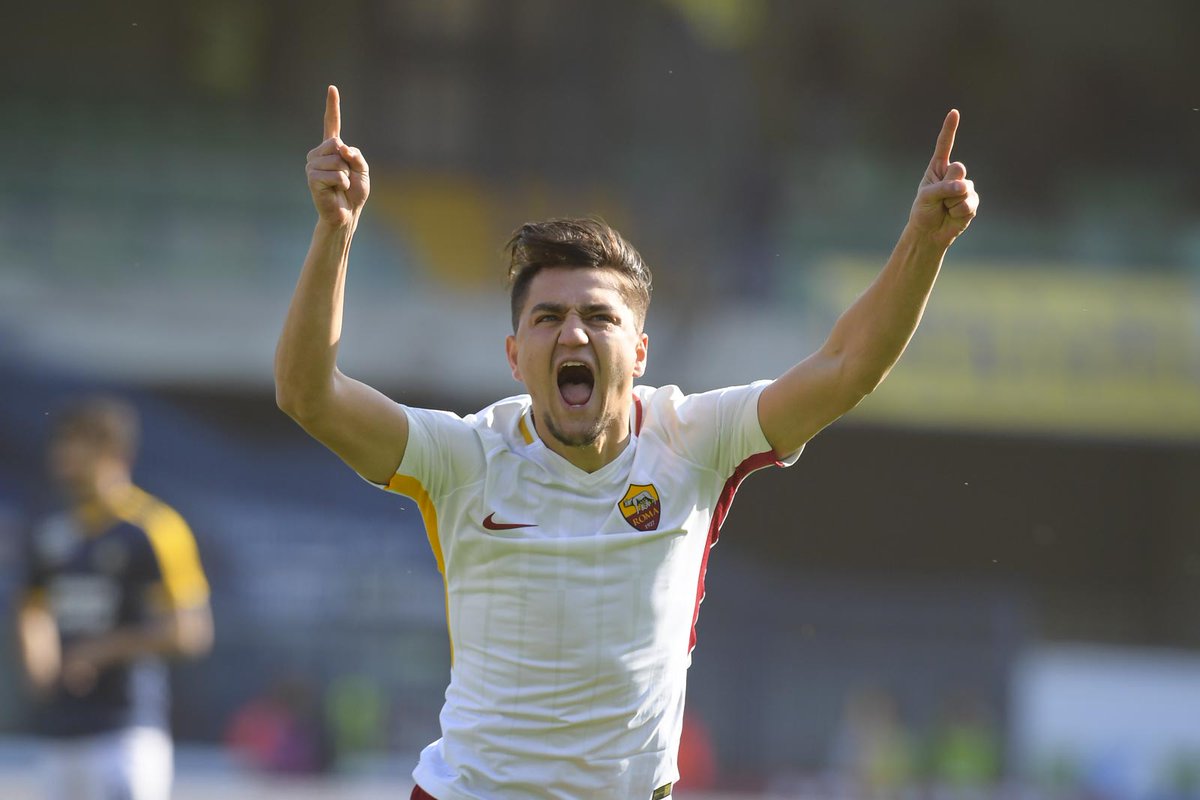 Verona deplasmanına çıkan Roma'da maçın 43. saniyesinde topu ağlara yollayan Cengiz Ünder'in gol sevinci. 

Cengiz Ünder bu golle Serie A'da ki ilk golünü de atmış oldu 👏👏