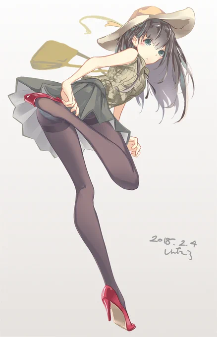 帽子とタイツとおぱんつと。 