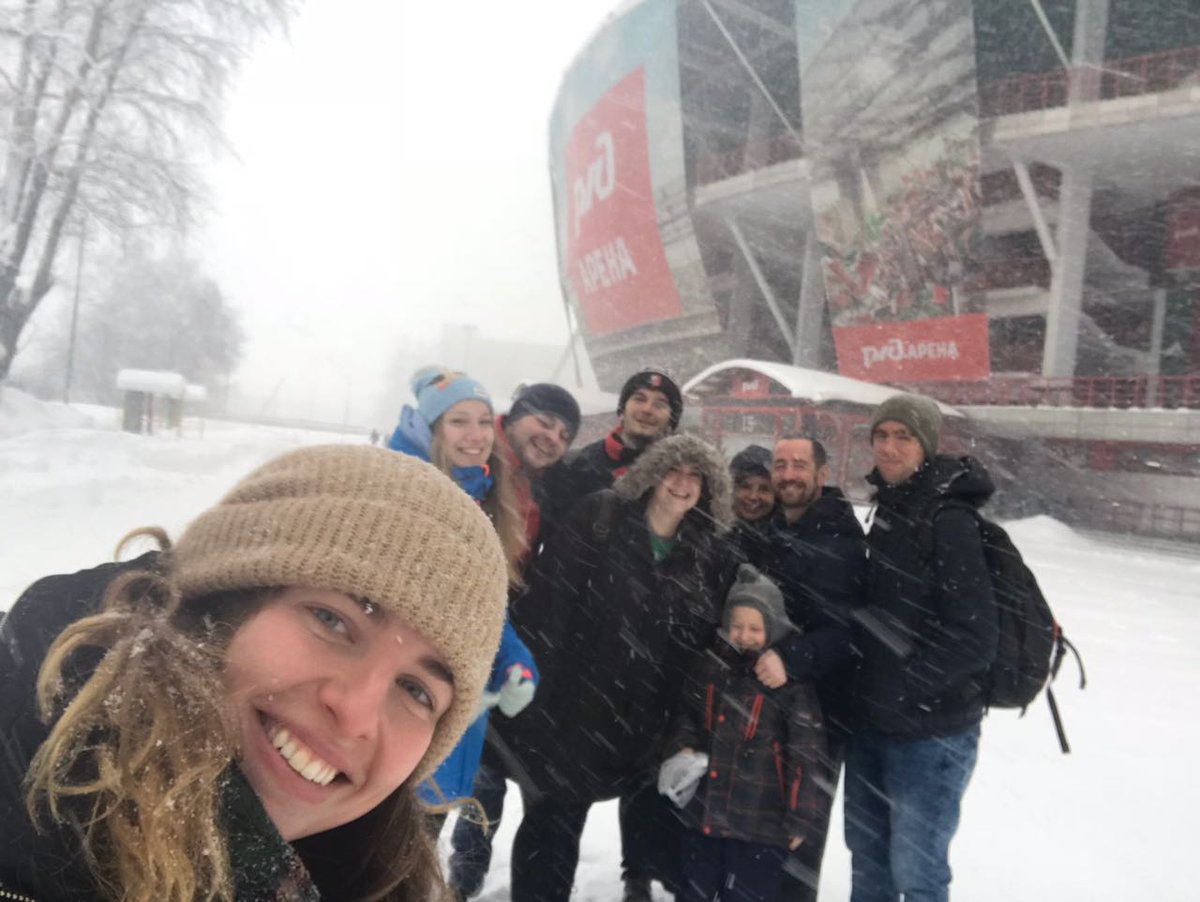 moscowshamrocks's tweet photo. Typical Winter training for the Shamrocks at @fclokomotiv_eng @fclokomotiv #AllianzLeagues #Russia #moscowwinter https://t.co/SHdZCKUObt