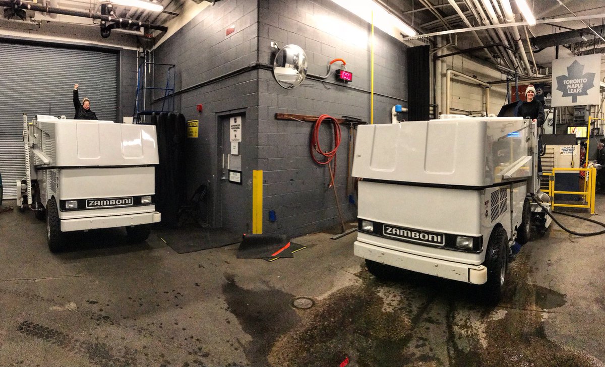 BrodcastBrods's tweet photo. Matching Broad Mobiles! #broadsofbroadcasting #zambonis #Marlies #leafsnationnetwork #Toronto https://t.co/unZdbTQSOq