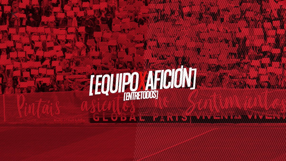realmurciacfsad's tweet photo. ¡GRANDE EQUIPO, GRANDE AFICIÓN!
#entretodos https://t.co/AE1CrgU1U9