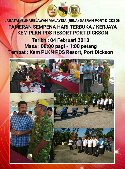 rela_pd's tweet photo. Pameran Sempena Hari Terbuka / Kerjaya Kem PLKN PDS Resort Port Dickson @RELA_N9 @relamalaysia @zulkifliabidin https://t.co/ds1DjSeBO7