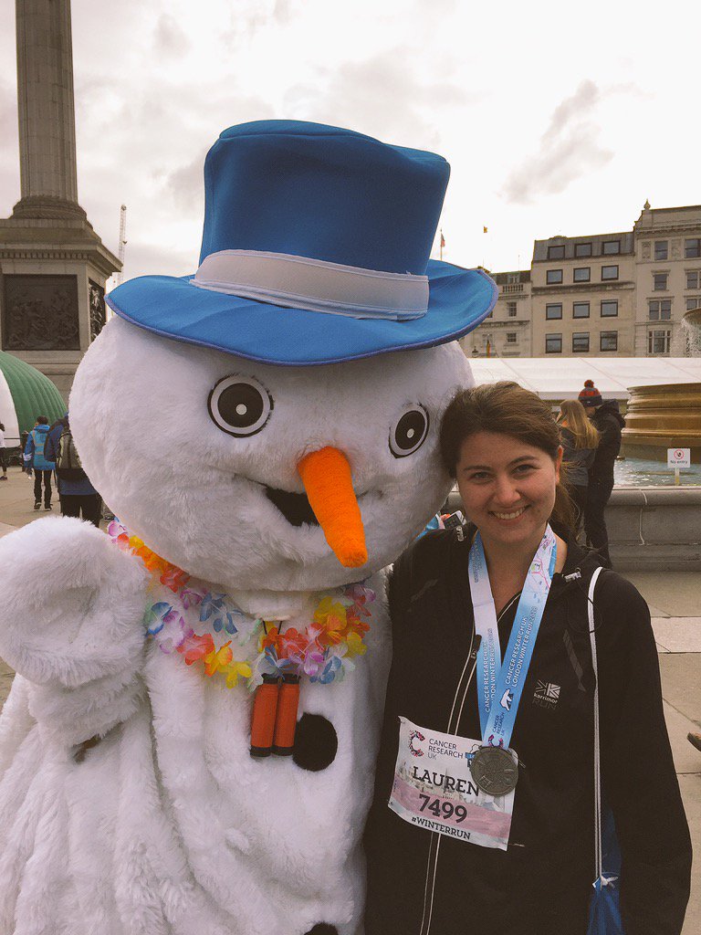 Bouncing back from injury at #WinterRun - time to gear up for the London Marathon for <a href="/Jewish_Care/">Jewish Care</a>