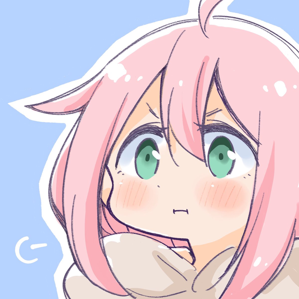 タカ 2 21シンステ Twitterissa ゆるキャン なでしこちゃんのこの口がたまらなく好き O ー O