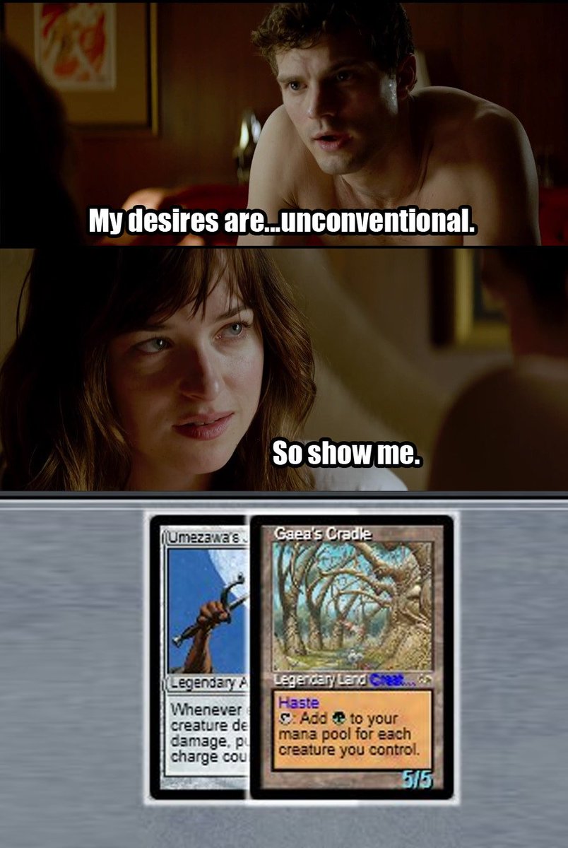 itsJulian23's tweet photo. Some Elves players like mana. Others enjoy swamring. But some of us have much more perverted desires. This is their story. https://t.co/3MU9Ahb8YW