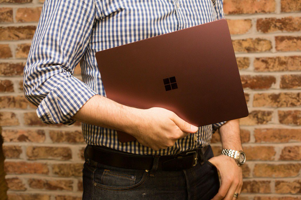 CNET's tweet image. Microsoft Surface Laptop is now cheaper than ever cnet.co/2E1aJTD