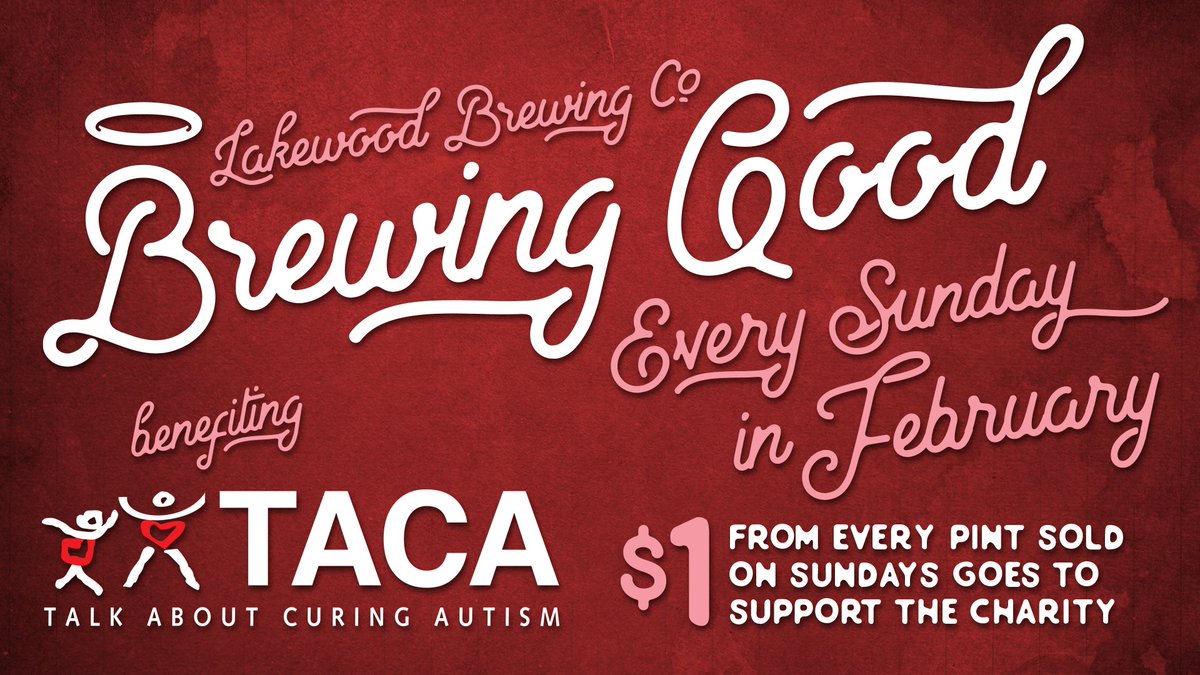 LakewoodBrewing's tweet photo. Join us for our first Brewing Good Sunday today at the Taproom, benefiting @TACAfoundation TX Chapter. It's a beautiful day for a beer, especially when every sip does a little good for the community. #ScholLBC https://t.co/IRjYKyRTzt