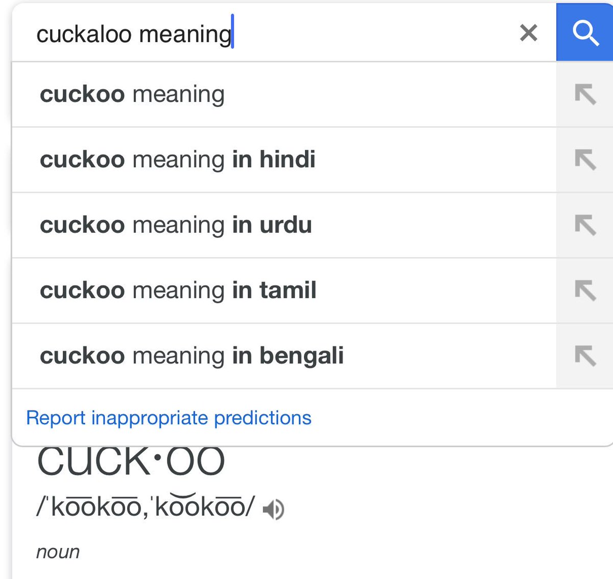 Avery Haines Yes I Googled To See If Cuckaloo Was A Word