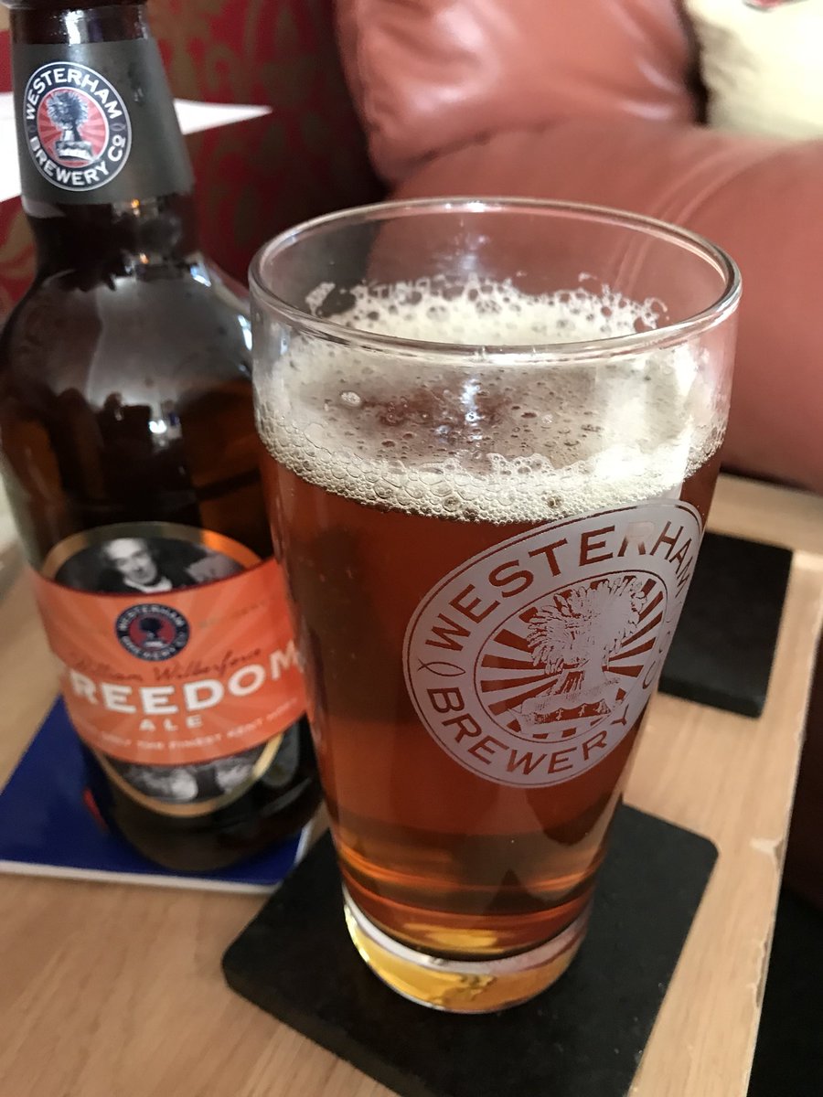 M_Cannings's tweet photo. Waiting for the football to start. As William Wallace said you can take my life but you can never take my FREEDOM @WesterhamBrew @tastyale https://t.co/wmNwdgMO12
