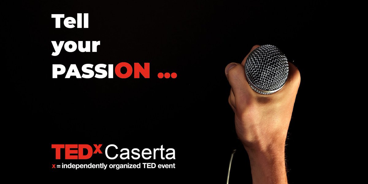 ► TEDxCaserta - PassiON > is ⁉
🔥 Condividi con noi durante la diretta cos'è per te la passiONe, seguita la scorsa edizione da 382.000 persone in 46 città 
23 Febbraio, 2018. Reggia di Caserta

⬇ Candidati ora per far parte del pubblico! ⬇ 
tedxcaserta.typeform.com/to/DOHjfT