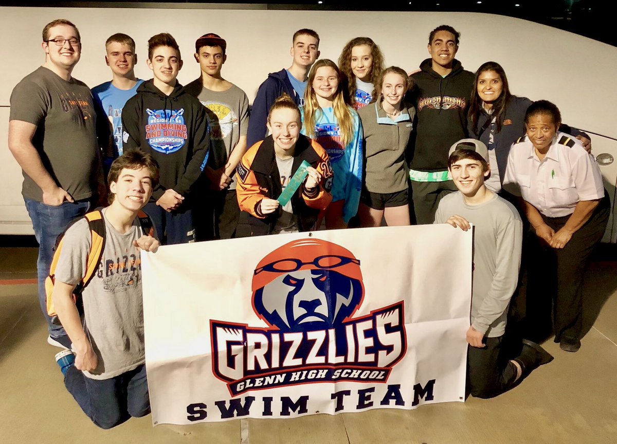 GHSAthBooster's tweet photo. Congratulations Grizzly Swim Team!! 2nd Year Regionals V-5A!! #GoGriz #soproud #champions @GhsGrizzlyswim @TomGlennHS @GlennGrizAth https://t.co/9cpadgYuvP