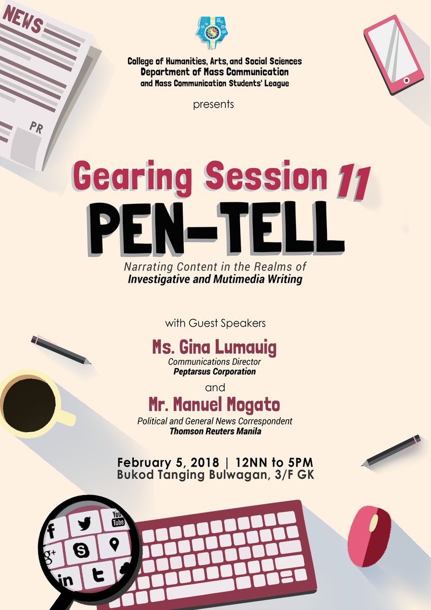 ronxnb's tweet photo. Mga sis, if you want to learn and to be productive tomorrow, this could be your chance to achieve it! 
Ka-maskom, Tara at suportahan natin ang #G11PenTell 😊🔥 
#MCSL2018 https://t.co/LvVhknU2RI