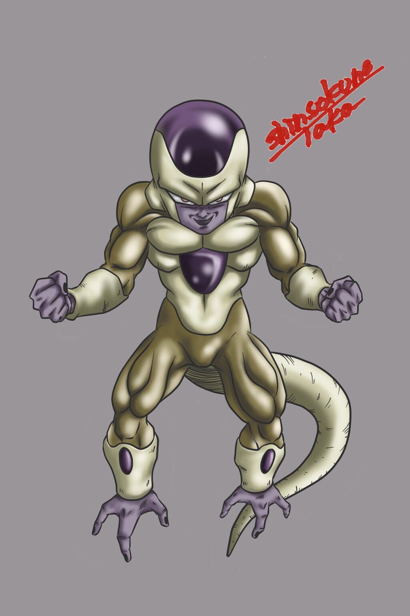 神速の鷹 さんのツイート ドラゴンボールイラスト ゴールデンフリーザ 一気に完成 ちょっとハイペースで描きすぎですね Dragonballart Dragonball ドラゴンボール ゴールデンフリーザ フリーザ 神速の鷹