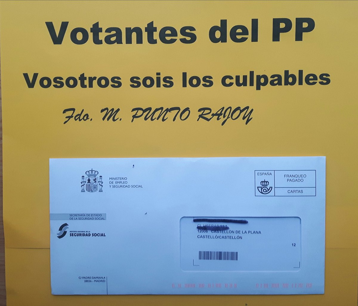 iaioflautasdeCS's tweet photo. #VotantesPPSoisLosCupables https://t.co/O0XYUwWo8B