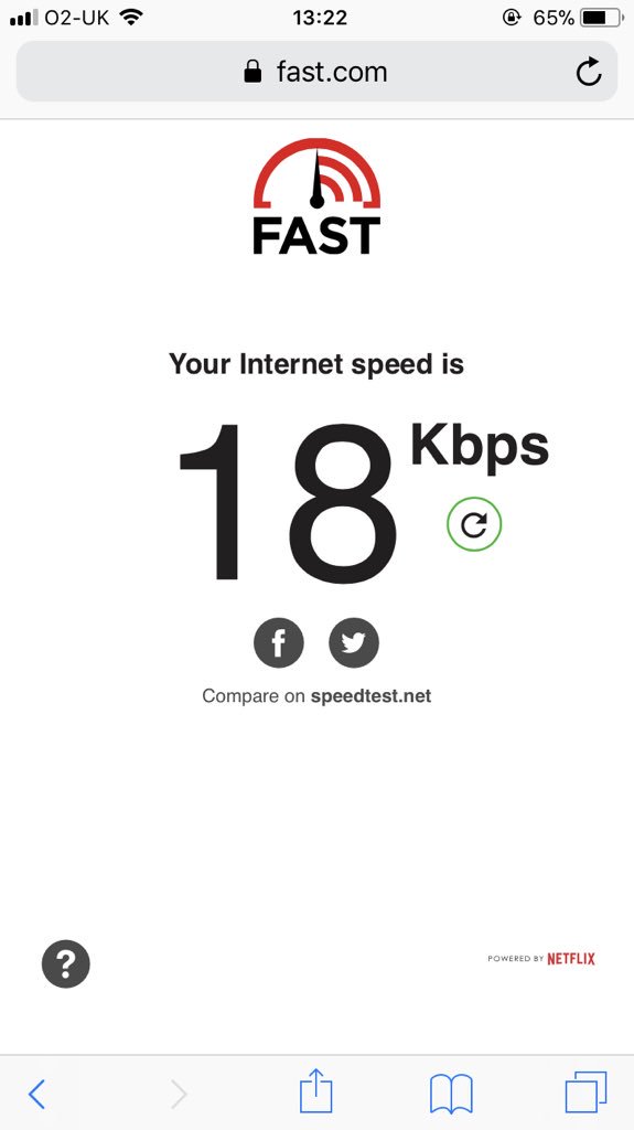 IanPykett's tweet image. Thanks for getting our internet back @bt_uk 😬
You should make life support machines.......