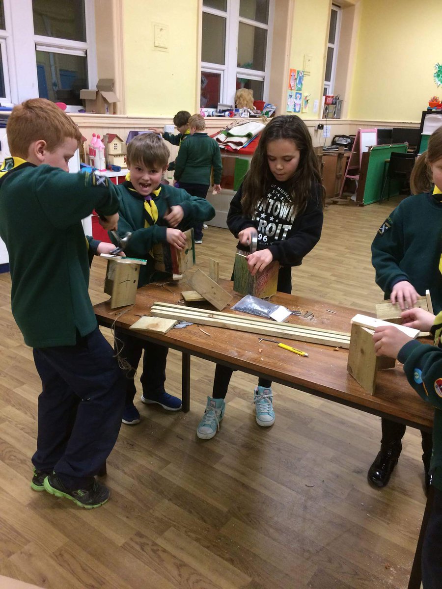 33rdSlaithwaite's tweet photo. Cubs made some awesome bug boxs on Friday https://t.co/9ZHExgr7X6