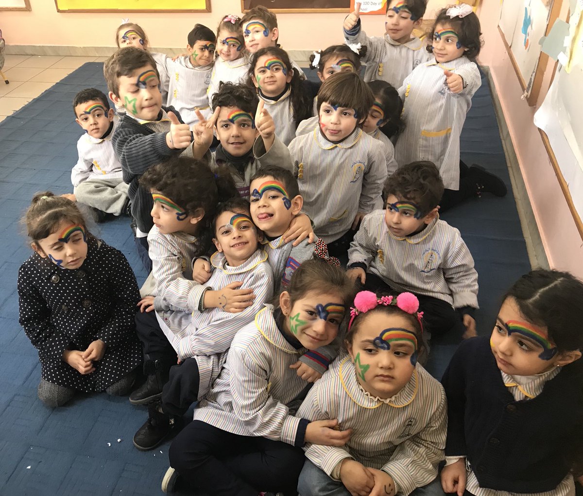SafaAshbah's tweet photo. The only way to see a rainbow is to look through the rainπ #KGIIβDβ#Incquiring#Watching#Deduction @DawhaHighSchool https://t.co/4XcFckrgTR