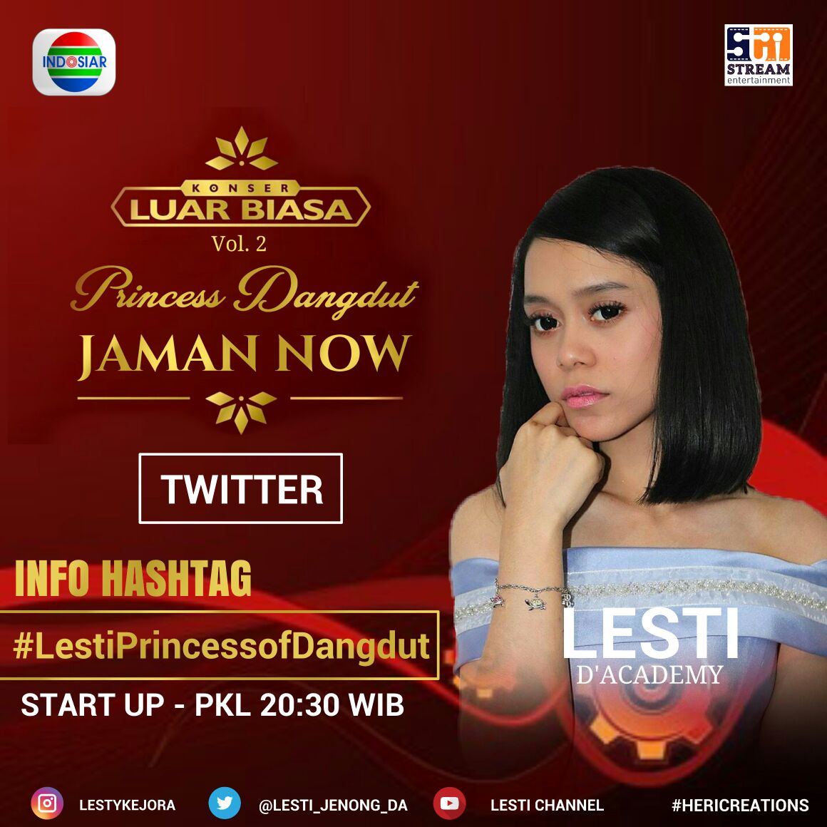 Malem semua moga lancar ya de #LestiPrincessofDangdut