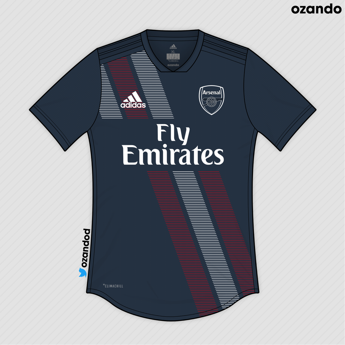 arsenal home away kit