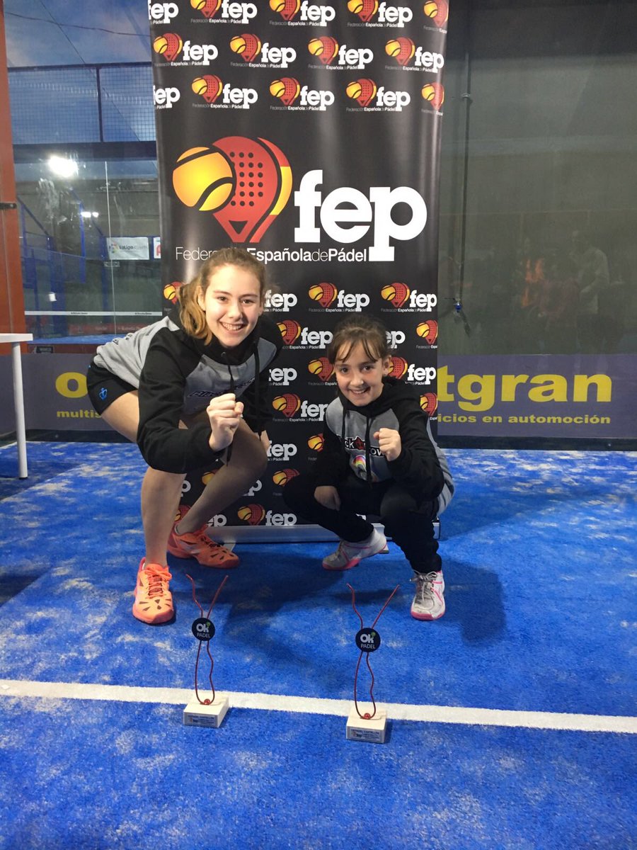 Gran forma de empezar 2018! Victoria en el #TyC1  de nuestras cracks, presente y futuro de nuestra escuela.
Sofi Saiz Campeona junior
Sara Foguer Campeona Benjamin