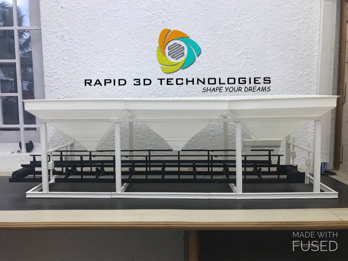 rapid3dtechcbe's tweet photo. 3D printed Working model of a Concrete Batch Plant for a customer in Coimbatore for exhibition demo..
#200hoursofprinting #3dprinting #machineminiatures #3dprintingservicesincoimbatore #miniaturemodels 
#3dprintingcoimbatore #shapeyourdreams #workingmodel https://t.co/fXdXgYdVeK