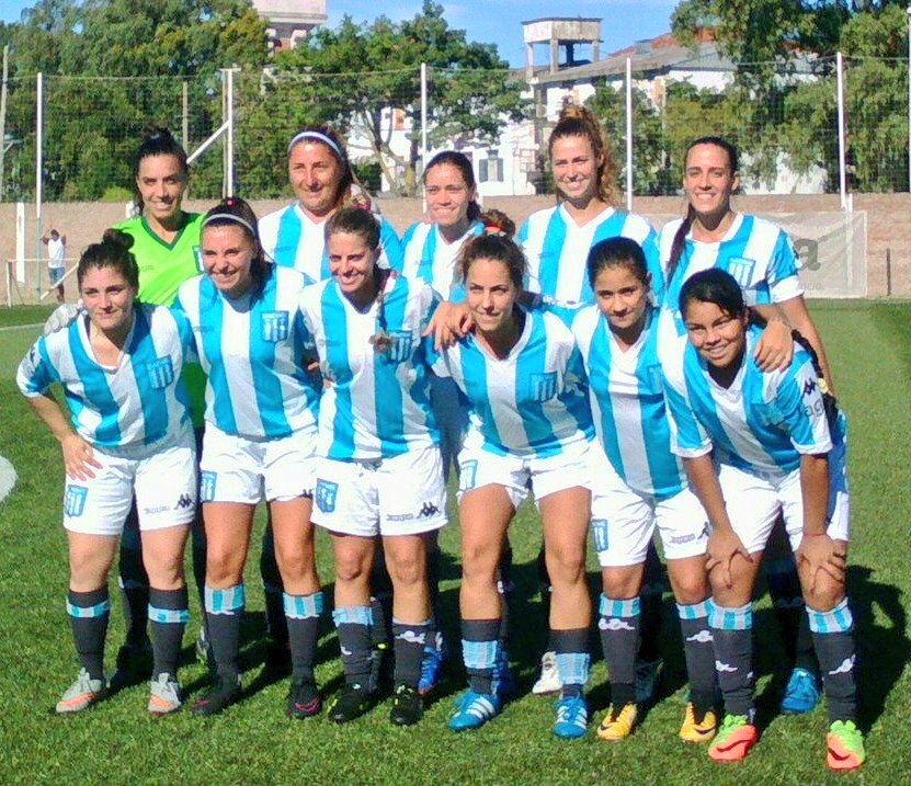 RacingClub's tweet photo. #FutbolFemenino ⚽👠🎓 En el primer partido del año las académicas le ganaron por 2-0 a @ClubLujan_Ok y siguen firmes en el torneo de la @afa . https://t.co/Q6iOBxRH4a