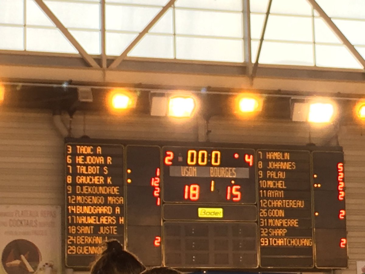 usombasket's tweet photo. Fin du 1er QT ! #basket #lfb #teamUsom https://t.co/mQ7clWWZHy