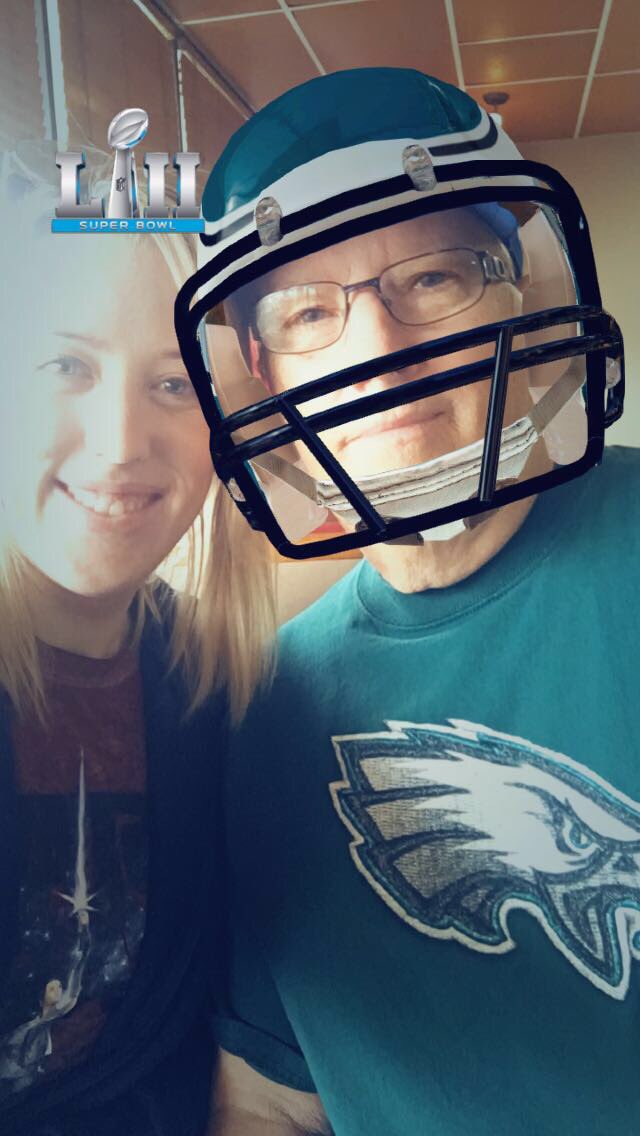 MikeLednovich's tweet photo. Fly Eagles, fly! #PhiladelphiaEagles #Super Bowl #SuperBowl2018 https://t.co/Mnk0kR4mcd