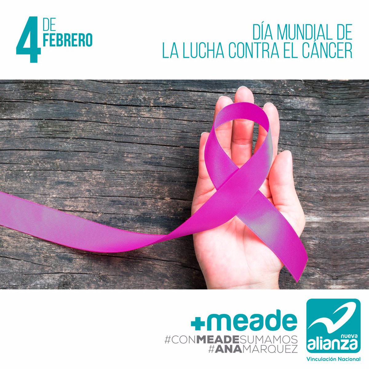 AnaMarquez_'s tweet image. #ConMeadeSumamos #SaludYBienestar #Cáncer #AnaMárquez El cáncer no es una sentencia de muerte, es una sentencia de vida que te empuja a vivir.