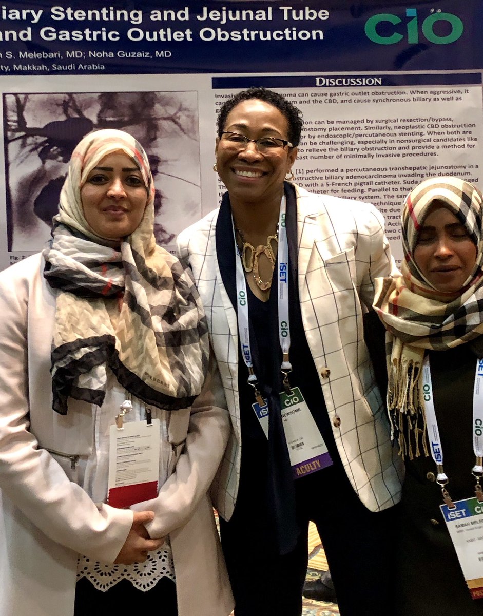 Meeting new friends <a href="/CIO_Oncology/">The IO Meeting</a> <a href="/ISETNews/">ISET</a>. Congrats to strong women from Saudi <a href="/womenirads/">WomeninIR</a>. #EmoryIR will try this technique
