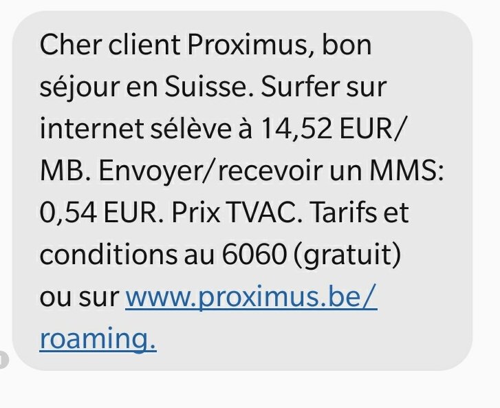 florent_irakoze's tweet photo. @proximus 14,52€/mb ? 
Vous êtes sérieux ?? https://t.co/NMuc6uNFwL