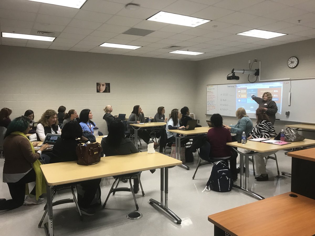 madisonschools's tweet photo. @EdCampMadisonAL  Great PD led by attendees sharing ideas &amp; resorces. Even a session by Madison Board members on BOE roles. #mcslearn https://t.co/yQmGHPomJQ