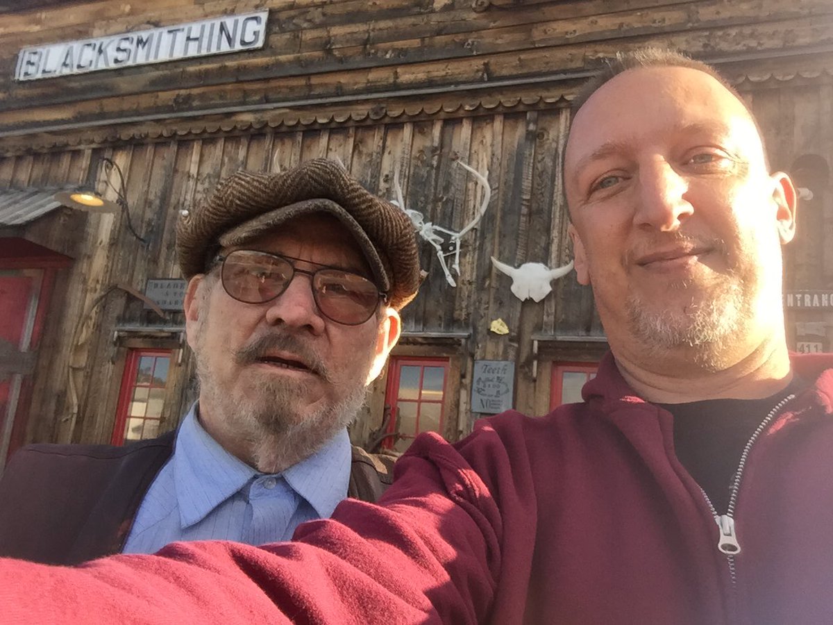 KragaxeArmoury's tweet image. In Colorado this week. Hung out with Alf at his place yesterday. Will try and see Nic Hanlon while I'm up here as well. #ForgedinFire